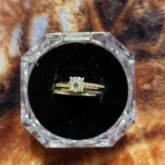 Wedding band set